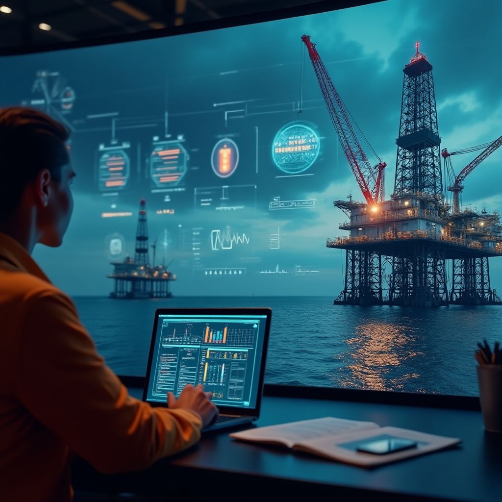 Simulación operaciones petroleras